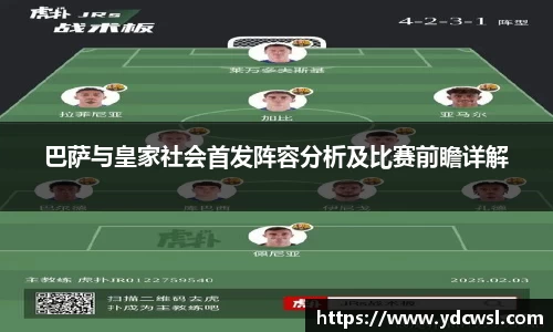 巴萨与皇家社会首发阵容分析及比赛前瞻详解
